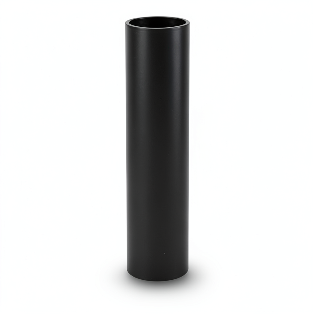 أنابيب HDPE SDR 17.6 قطر خارجي 140 مم سمك 8.0 مم لون أسود