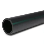 HDPE Polyethylene Pipe 15.7 Bar Pressure PE 63, 280 mm Diameter, SDR 6, Black