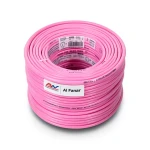 6mm Stranded Copper Wire Heat Resistant PVC Insulated 450/750V 300 feet Pink | Al Fanar