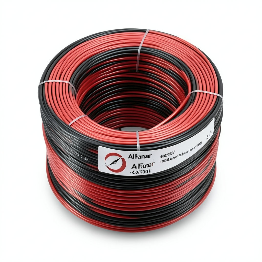 10mm Stranded Copper Wire Heat Resistant PVC Insulated 450/750V, 100 Yards Coil | Al Fanar