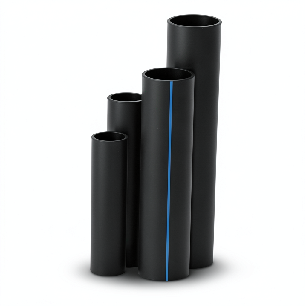HDPE Pipes SDR 13.6 Outside Diameter 315 mm Thickness 23.2 mm Black