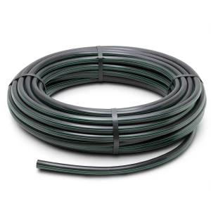 لفة أنابيب بلاستيك HDPE ضغط 15.7 بار PE 63 قطر خارجي 25 مم SDR 6 لون أسود