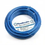 PVC Insulation Stranded Copper Single Earthing Wire, 300mm2 Cross Section, 450/750 Voltage Rating, Blue Color | Riyadh Cables