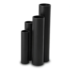 أنابيب HDPE SDR 17.6 قطر خارجي 160 مم سمك 9.1 مم لون أسود