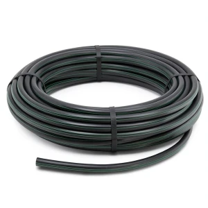 HDPE Polyethylene Plastic Coil Pipe 15.7 Bar PE 63, 32 mm SDR 6 Black