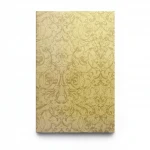 Dutch patterned wall Covering, size 10 m x 0.53 m, gold color, model 17820  