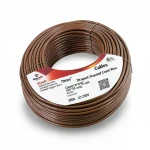 Riyadh Cables 70mm Stranded Electric Wire, Copper Conductor 450/750 volts, Brown Color, 3000m Length