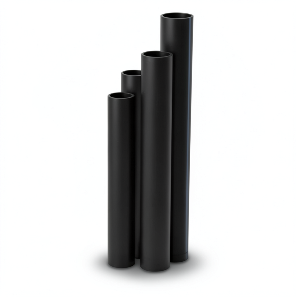HDPE Pipes SDR 17.6 Outside Diameter 40 mm Thickness 2.3 mm Black