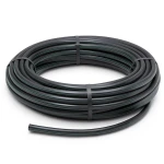 HDPE Plastic Coil Pipe PN 15.7 Bar PE 63, 63 mm SDR 6, Black