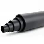 HDPE Pipe  Nominal Pressure 4 Bar [PE 100] OD 200 mm  SDR 33  Color Black | Almona Factory