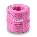25mm Stranded Copper Wire Heat Resistant PVC Insulated 450/750V 100 yards Pink | Al Fanar