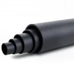 HDPE Polyethylene Pipe  PN 4 Bar [PE 100] Outside Diameter 225 mm  SDR 33  Color Black | Almona Factory