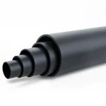 HDPE Polyethylene Pipe  Working Pressure  4 Bar [PE 100] Outer Diameter 250 mm  SDR 33  Color Black | Almona Factory
