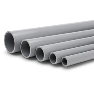 UPVC Pipes Nominal Pressure 6 Bar Outside Diameter 160 mm Thickness 4.7 mm Gray
