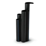 HDPE Pipes SDR 17.6 Outside Diameter 63 mm Thickness 3.6 mm Black