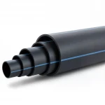 مواسير بلاستيك HDPE ضغط  4 بار [PE 100] قطر خارجي 280 مم  SDR 33  لون اسود | مصنع المنى