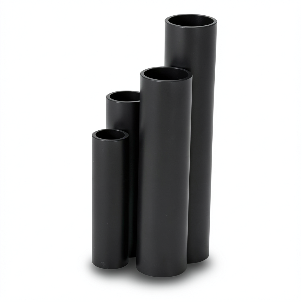 HDPE Pipes SDR 13.6 Outside Diameter 90 mm Thickness 6.7 mm Black