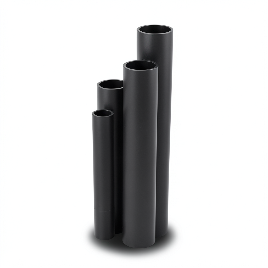 HDPE Pipes SDR 17.6 Outside Diameter 110 mm Thickness 6.3 mm Black