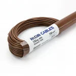 Riyadh Cables 150sq mm Stranded Wire, Copper Conductor 450/750V, Brown Color, 2000 meter Length