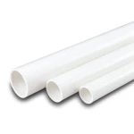 أنابيب UPVC مقاس 1.5 إنش سمك 2.84 مم SDR 17 لون أبيض