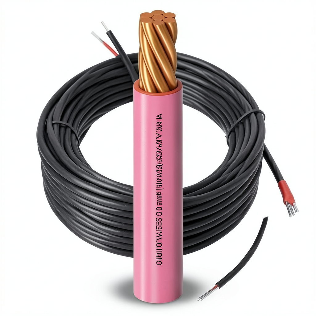 70 sq mm Stranded Copper Wire Heat Resistant PVC Insulated 450/750V 300ft Coil | Al Fanar