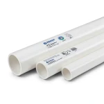 UPVC Pipes 2 Inch Thickness 4.47 mm White, Pressure 21.7 Bar | Al Watania Plastics