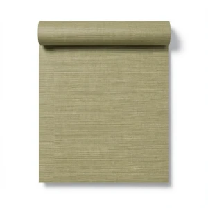 Italian Wooden Wallpaper 10m x 0.73m Olive Beige, Model 45114