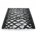 Hot Rolled (Black) Steel Expanded Metal Mesh  [Mazyoon] Thickness 2.7 mm Width 2.44  meter Length 5 meter | Bait Al Tatawor Company