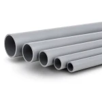 UPVC Pipes Nominal Pressure 10 Bar Outside Diameter 125 mm Thickness 6 mm Gray
