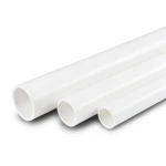 أنابيب UPVC مقاس 0.75 أنش سمك 1.52 مم SDR 26 قطر خارجي 26.67 مم أبيض
