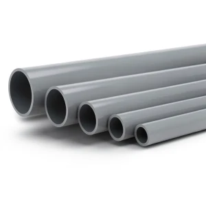 UPVC Pipes Nominal Pressure 10 Bar Outside Diameter 140 mm Thickness 6.7 mm Gray