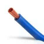 25mm2 Stranded Electric Wire 450/750 Rated Voltage, Copper Conductor, PVC Insulation, Blue Color | Nohascom Factory