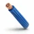 35mm Stranded Electrical Wire 450/750 Voltage Rating, Copper Conductor, PVC Insulated, Blue Color | Nohascom Factory