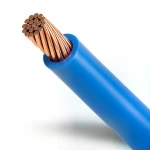 سلك مجدول 50 ملي 450/750 فولت، موصل نحاس عزل PVC لون ازرق | نحاسكم العالمية