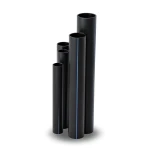 HDPE Pipes SDR 13.6 Outside Diameter 280 mm Thickness 20.6 mm Black
