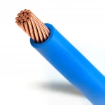 لفة سلك مجدول 25 مم2 450/750 فولت، موصل نحاس عزل PVC لون ازرق | نحاسكم العالمية
