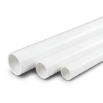 مواسير UPVC مقاس 3.5 إنش سمك 4.83 مم SDR 21 لون أبيض