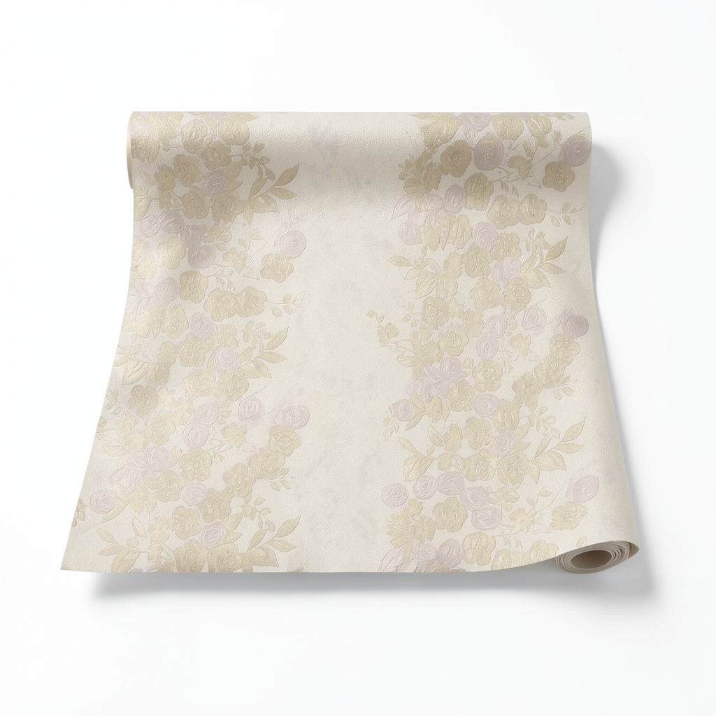 Italian Wallpaper 10m x 1.06m Beige Color