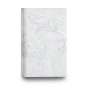 ورق حائط ايطالي لون رمادي فاتح تصميم مودرن مقاس 10 م×1.06 م موديل 81709