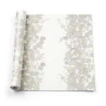 Italian Wallpaper 10m x 1.06m Off White, Model 81563