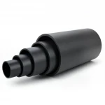 HDPE Pipe  Nominal Pressure 4 Bar [PE 100] OD 200 mm  SDR 33  Color Black | Almona Factory