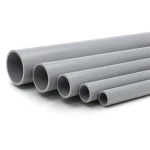 UPVC Pipes Nominal Pressure 6 Bar Outside Diameter 800 mm Thickness 23.3 mm Gray