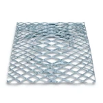 Galvanized Steel Expanded Metal Mesh Thickness 2 mm Width 1.22 M Length 5 M