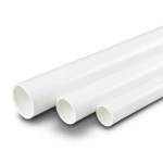 مواسير UPVC مقاس 2 أنش سمك 2.31 مم SDR 26 قطر خارجي 60.32 مم أبيض