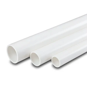 مواسير UPVC مقاس 3أنش سمك 3.43 مم SDR 26 القطر الخارجي 88.9 مم أبيض
