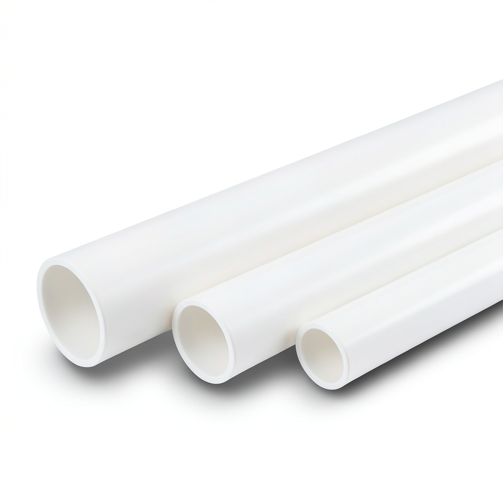 UPVC Pipes 2 Inch Size Thickness 3.55 mm SDR 17 White Colour