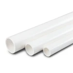 أنابيب UPVC سمك 4.29 مم SDR 17 مقاس 2.5 إنش لون أبيض