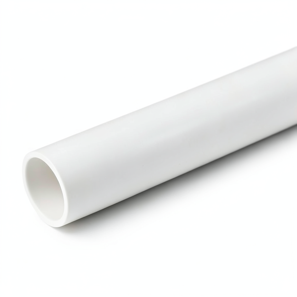 أنبوب UPVC مقاس 1 أنش سمك 1.6 مم SDR 21 قطر خارجي 33.4 مم أبيض