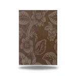 Floral wall covering brown color, length 10m, width 1.06m, model 700040