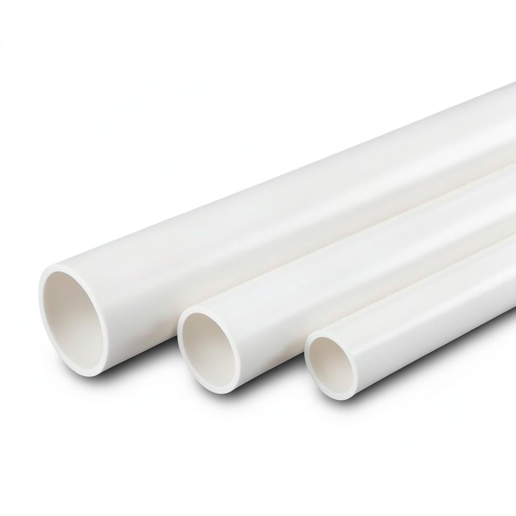UPVC Pipes Thickness 2.28 mm SDR 21 External Diameter 48.26 mm White